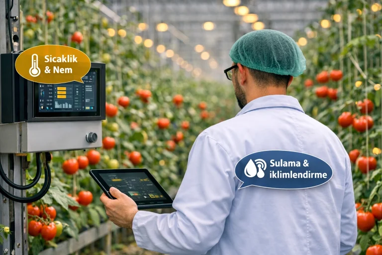 Tarımda Dijitalleşme: Akıllı Sensörlerle 7/24 Takip